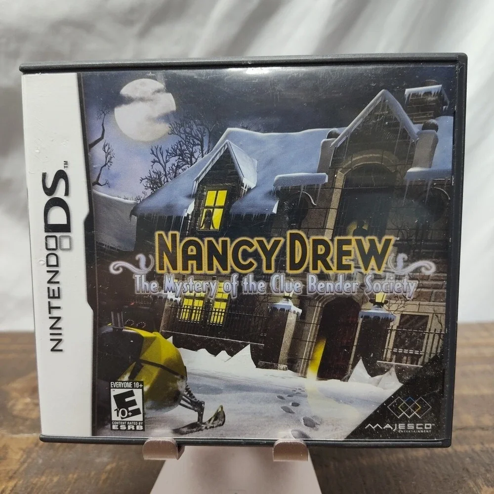 Majesco Toys Nancy Drew The Mystery of the Clue Bender Society for Nintendo DS
